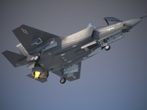 Lockheed Martin F-35B Lightning II Modelo 3D