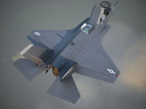 Lockheed Martin F-35B Lightning II 3D Model