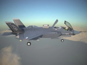 Lockheed Martin F-35B Lightning II 3D Model