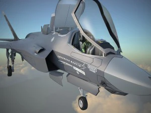 Lockheed Martin F-35B Lightning II 3D Model