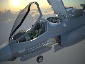 Lockheed Martin F-35B Lightning II 3D Model