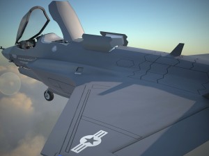 Lockheed Martin F-35B Lightning II Modelo 3D