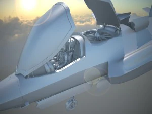Lockheed Martin F-35B Lightning II 3D Model