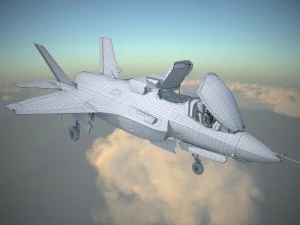 Lockheed Martin F-35B Lightning II 3D Model