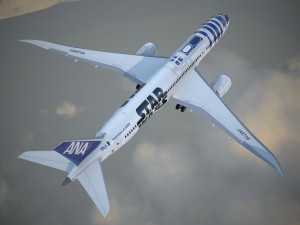 Boeing 787 Dreamliner Star Wars 3D Модель