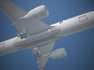 Boeing 787 Dreamliner Star Wars 3D Модель