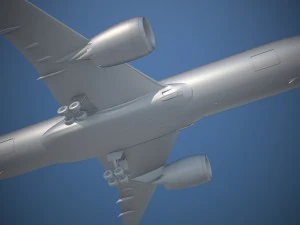 Boeing 787 Dreamliner Star Wars 3D Model