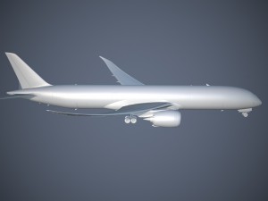 Boeing 787 Dreamliner Star Wars 3D Модель
