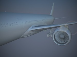 Boeing 787 Dreamliner Star Wars 3D Модель