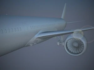 Boeing 787 Dreamliner Star Wars 3D Model