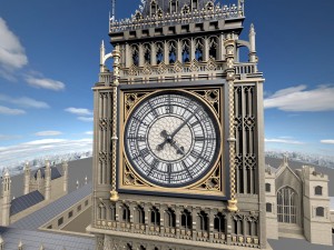 Big Ben London 3D Model