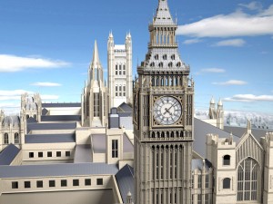 Big Ben London Model 3D