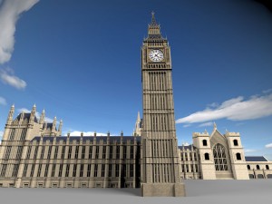 Big Ben London Model 3D