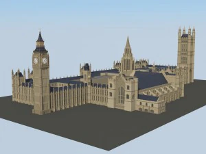 Big Ben London 3D Model