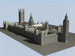 Big Ben London 3D Model