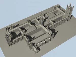 Big Ben London 3D Model