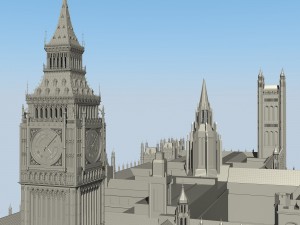 Big Ben London Model 3D