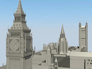Big Ben London 3D Model