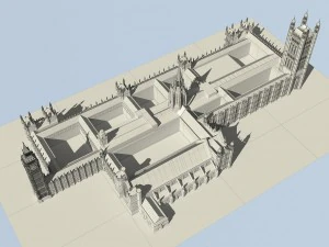 Big Ben London 3D Model
