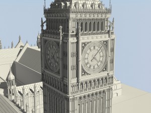 Big Ben London Model 3D