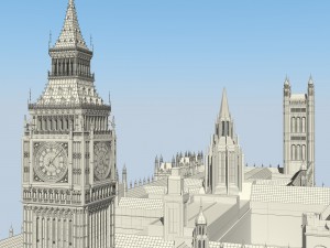 Big Ben London Model 3D