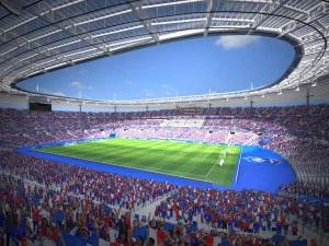 Stade de France Modèle 3D
