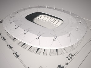 Stade de France 3D मॉडल