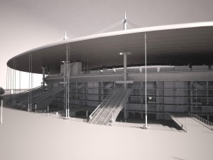 Stade de France 3D मॉडल