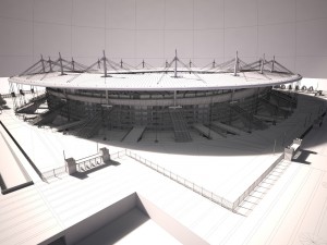 Stade de France 3D मॉडल