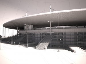 Stade de France 3D मॉडल
