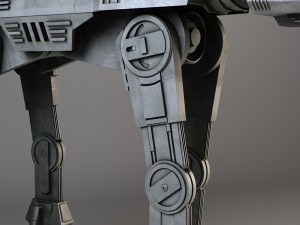 Star Wars AT-AT Walker Rigged for maya 3D 模型