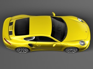 Porsche 911 Turbo S Coupe 2016 Modello 3D