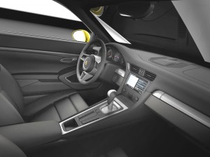 Porsche 911 Turbo S Coupe 2016 Modello 3D