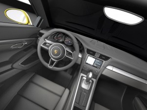 Porsche 911 Turbo S Coupe 2016 Modello 3D