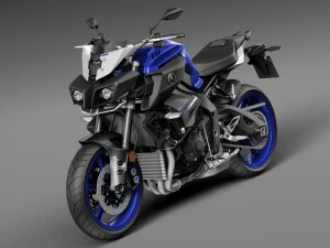 Yamaha MT-10 2016 Modelo 3D