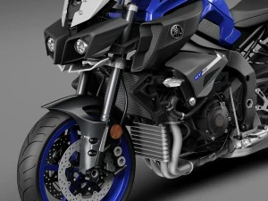 Yamaha MT-10 2016 3D Model