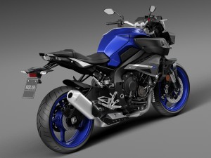 Yamaha MT-10 2016 3D 模型