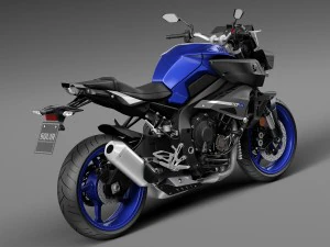 Yamaha MT-10 2016 3D Model