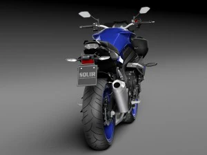 Yamaha MT-10 2016 3D Model