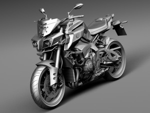 Yamaha MT-10 2016 3D 模型
