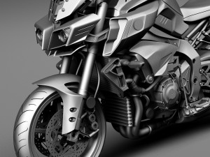 Yamaha MT-10 2016 3D 模型