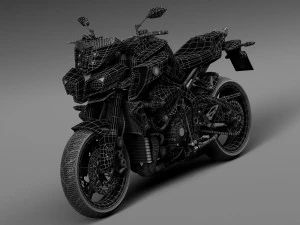 Yamaha MT-10 2016 3D Model