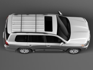 Toyota Land Cruiser 2016 3D Модель