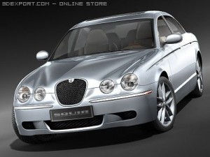 Jaguar S-Type 2009 Modèle 3D