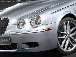 Jaguar S-Type 2009 Modèle 3D