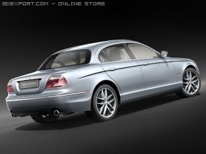 Jaguar S-Type 2009 Modèle 3D