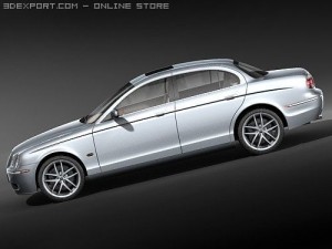 Jaguar S-Type 2009 Modèle 3D