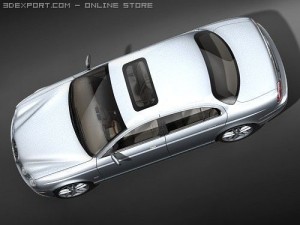 Jaguar S-Type 2009 Modèle 3D