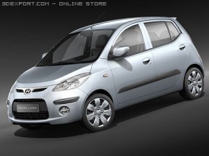 Hyundai i10 3D 모델