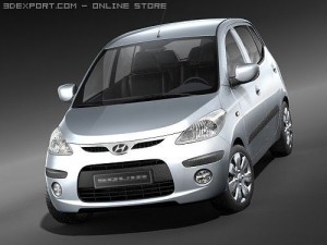 Hyundai i10 3D Model